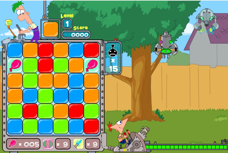 Phineas and Ferb: Robot Attack!!! (Disney) 2