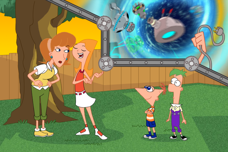 Phineas and Ferb: Robot Attack!!! (Disney) 5