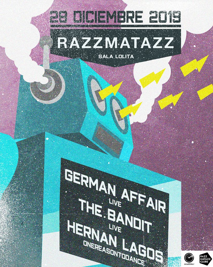 "Razzmatazz" Event Poster and web banner 0