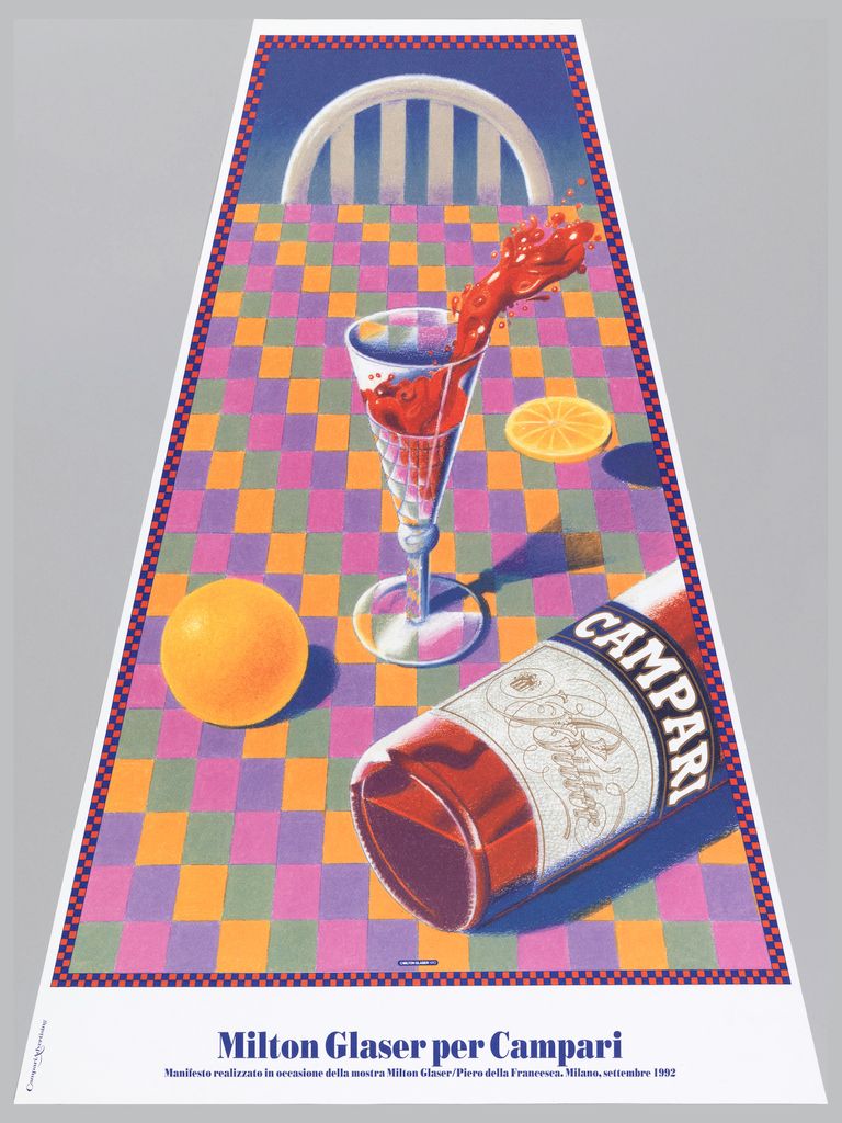 Milton Glaser, 'Milton Glaser per Campari'.