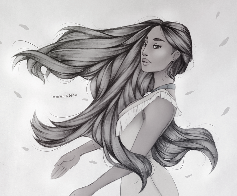 Sketches of some Disney Characters. 6