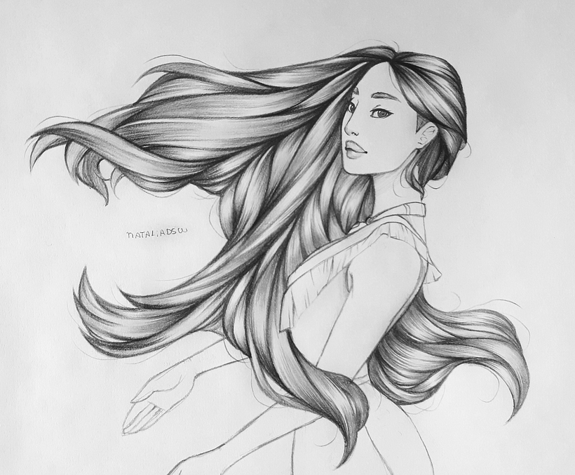 Sketches of some Disney Characters. 7