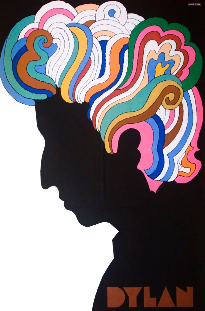 Milton Glaser, ‘Bob Dylan's Greatest Hits’, 1966
