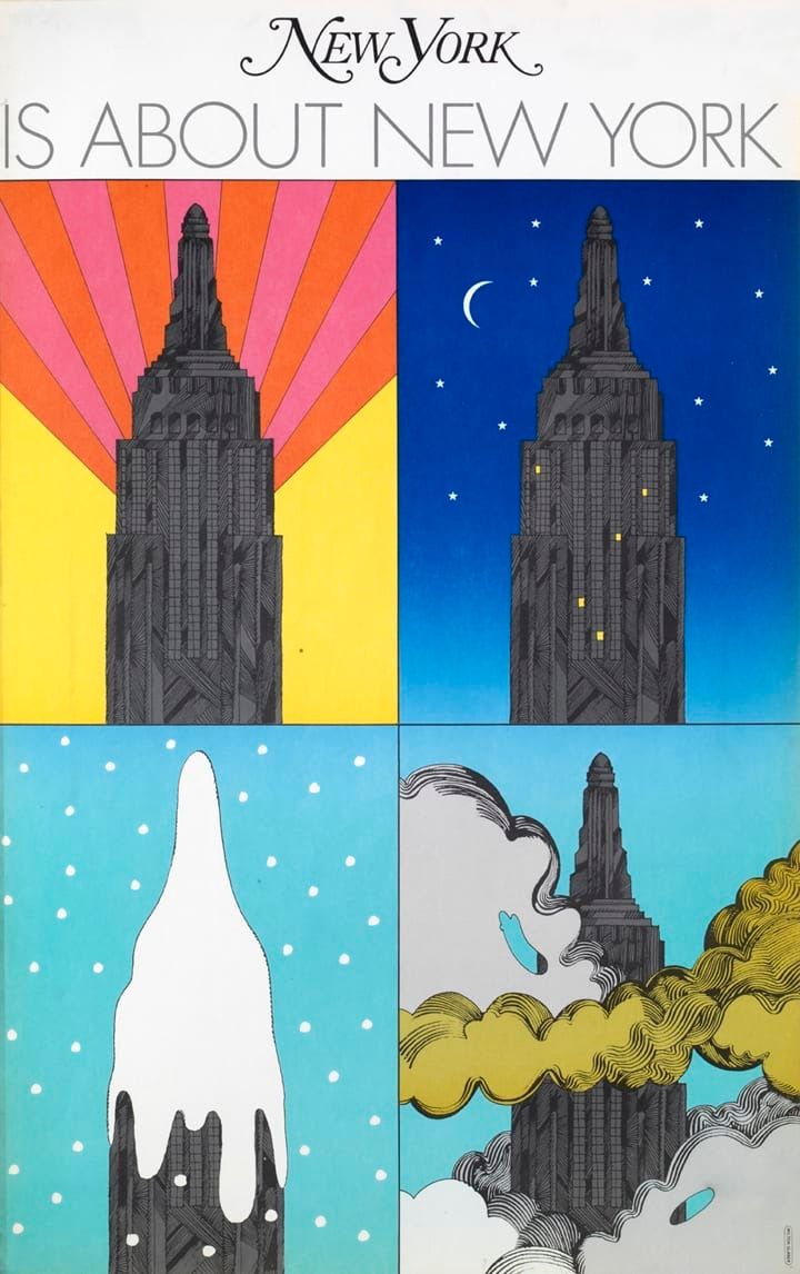 Milton Glaser, 'New York is about New York', front cover of New York Magazine, 1978