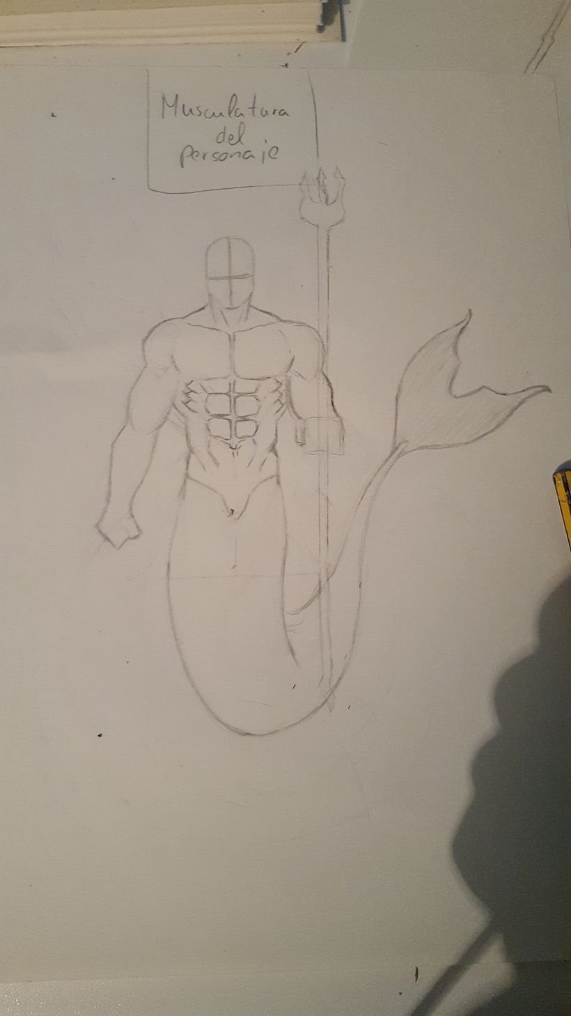 1º boceto del personaje