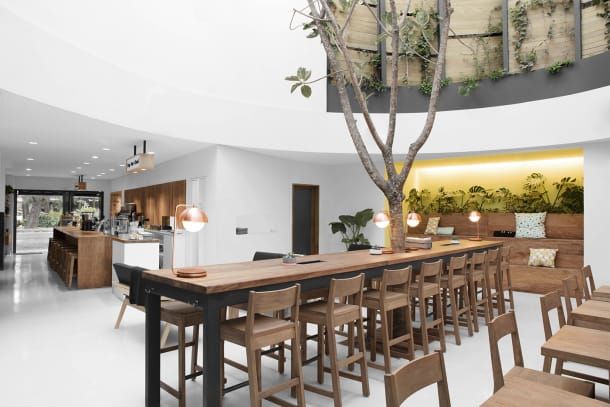 Cafeteria projetada por Futura