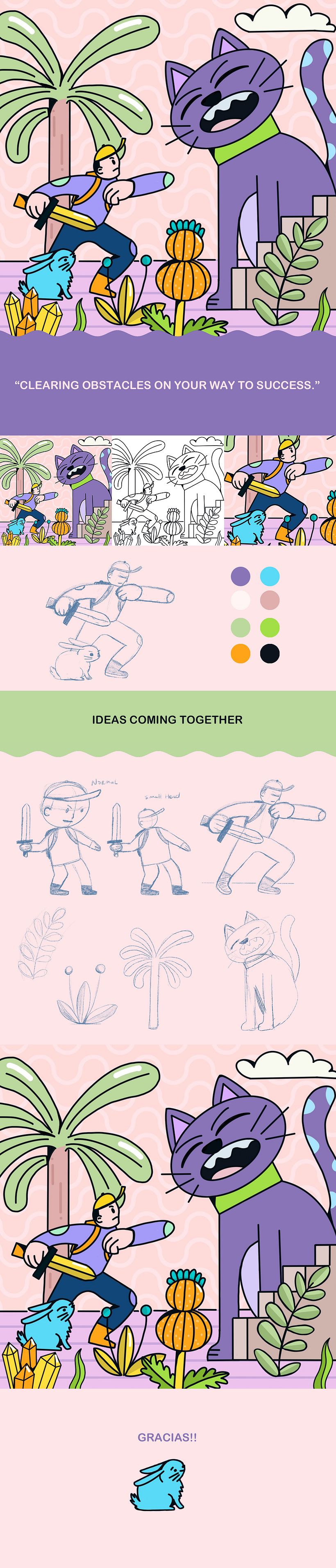 Mon projet de cours : Illustration numérique : créez à partir de votre imagination 1