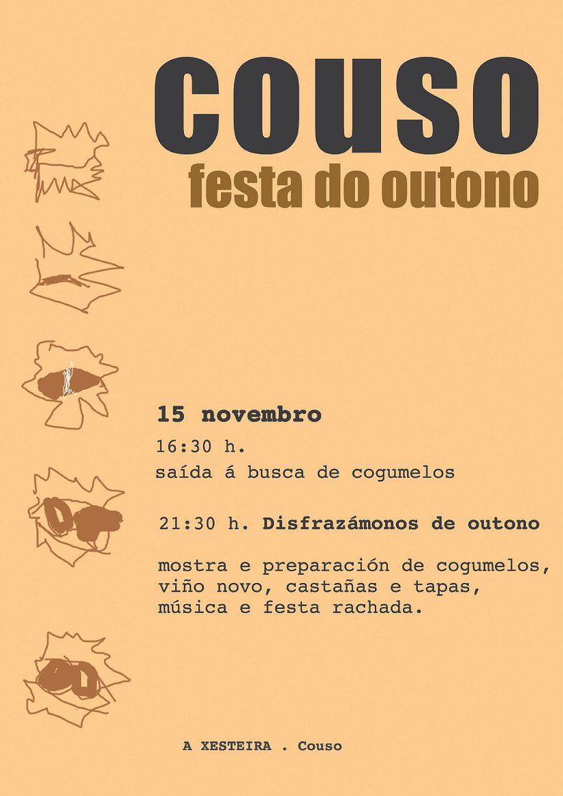 Ilustración y diseño cartel. Año 2002