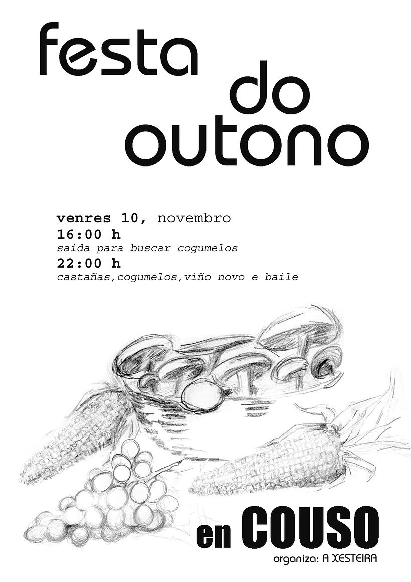 Ilustración y diseño cartel. Año 2005