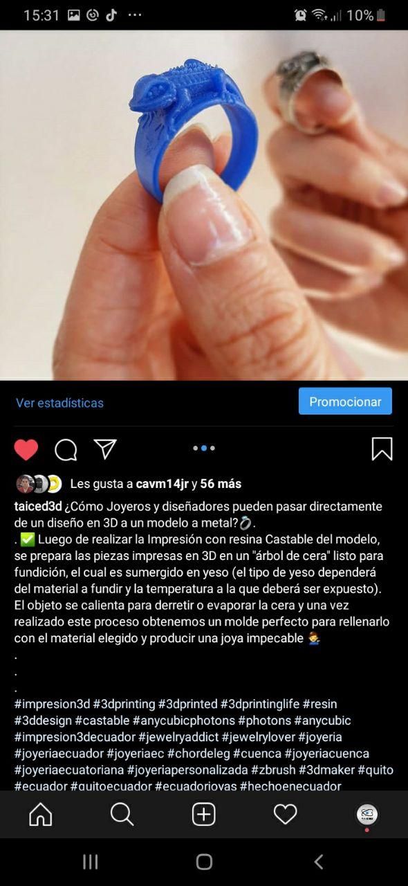 Mi Proyecto del curso: Estrategia de marca en Instagram Taiced3D 2