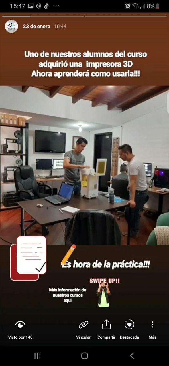 Mi Proyecto del curso: Estrategia de marca en Instagram Taiced3D 4