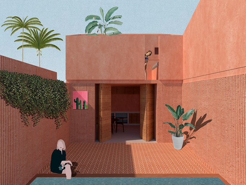 Mi Proyecto del curso: Representación gráfica de proyectos arquitectónicos 0