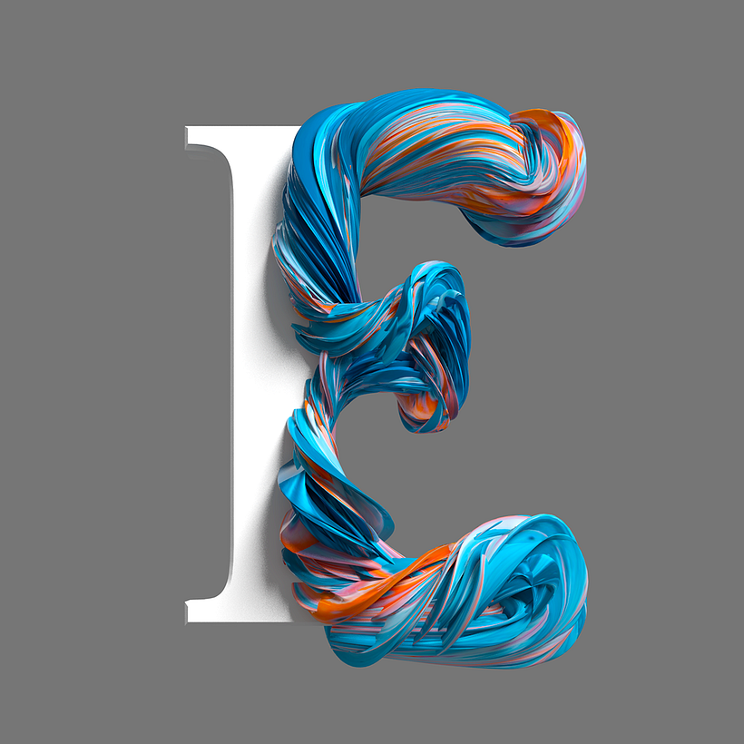 Abstract Alphabet 4