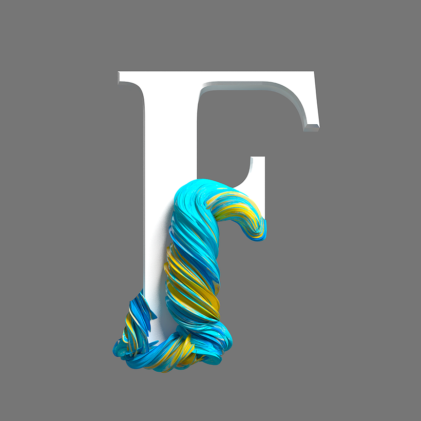 Abstract Alphabet 5