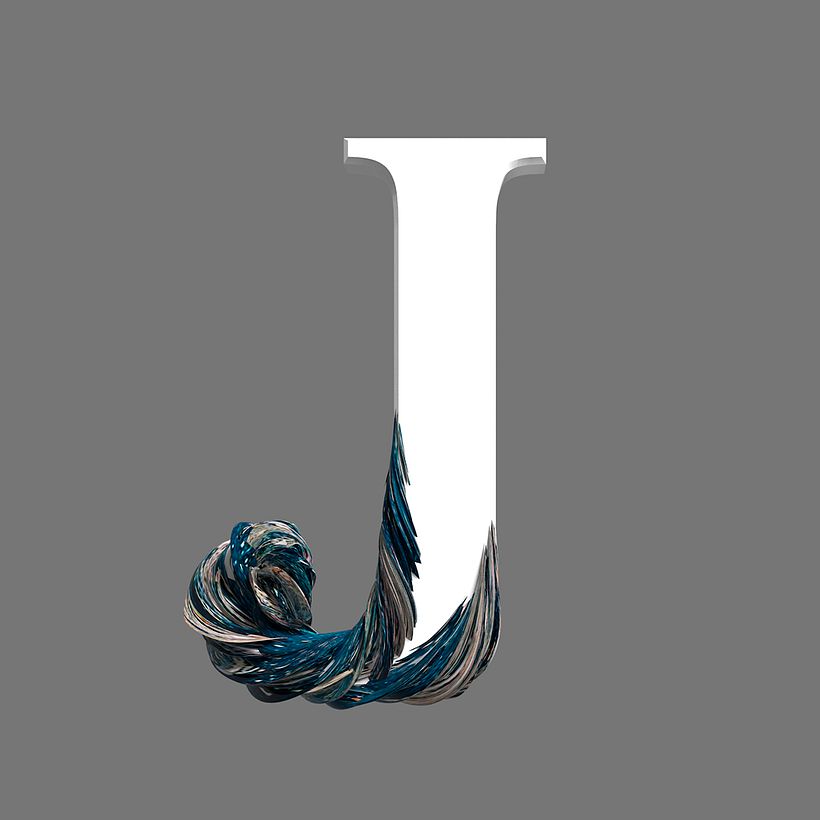 Abstract Alphabet 9