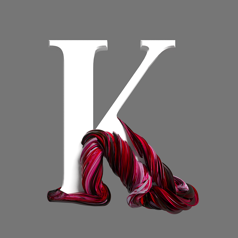 Abstract Alphabet 10