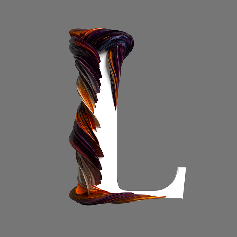 Abstract Alphabet 11