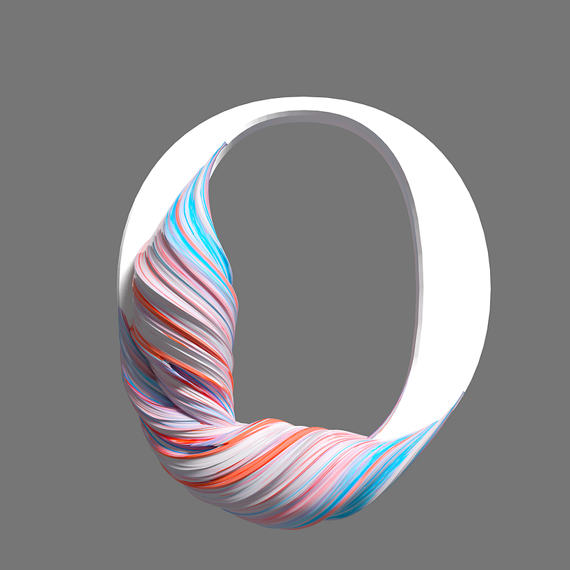 Abstract Alphabet 14