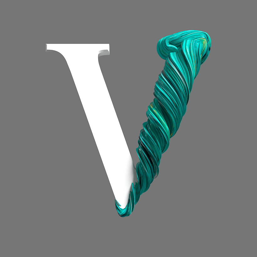 Abstract Alphabet 21