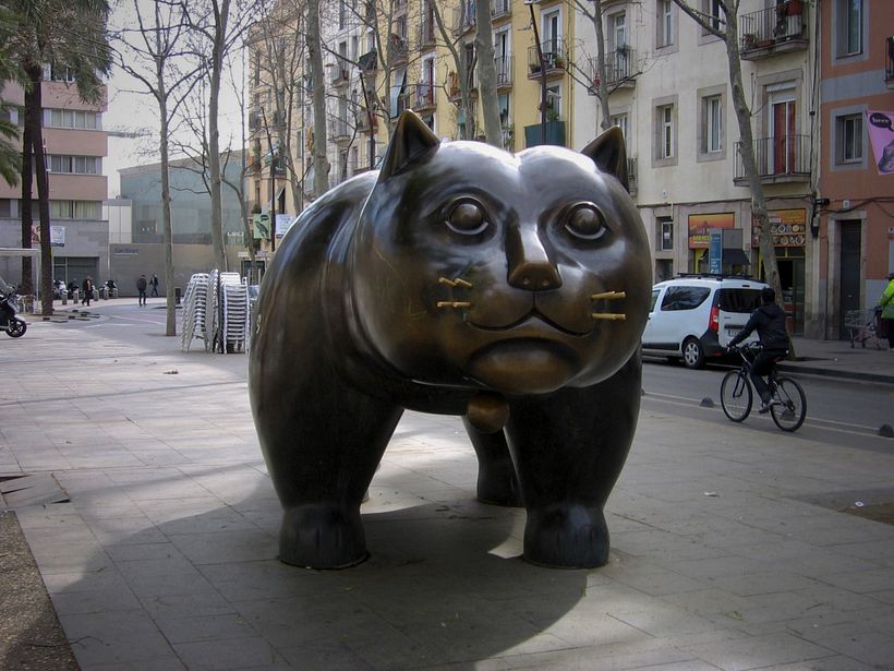 Fernando Botero, El Gato (1987)