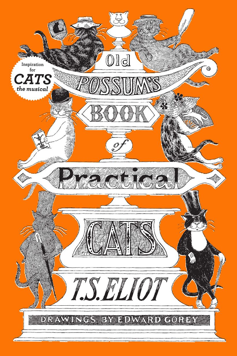 Portada de libro ilustrada por Edward Gorey