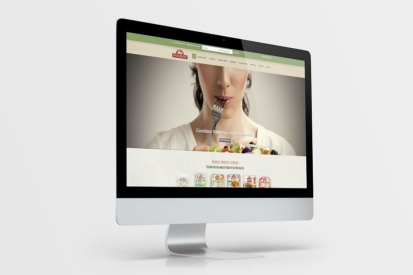 Diseño Web Natursoy 2