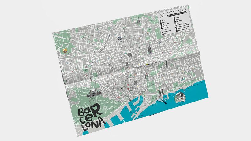 Party Tour Map Barcelona 6