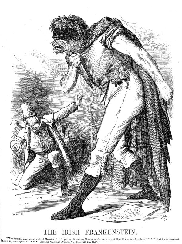 John Tenniel, The Irish Frankenstein (1882)