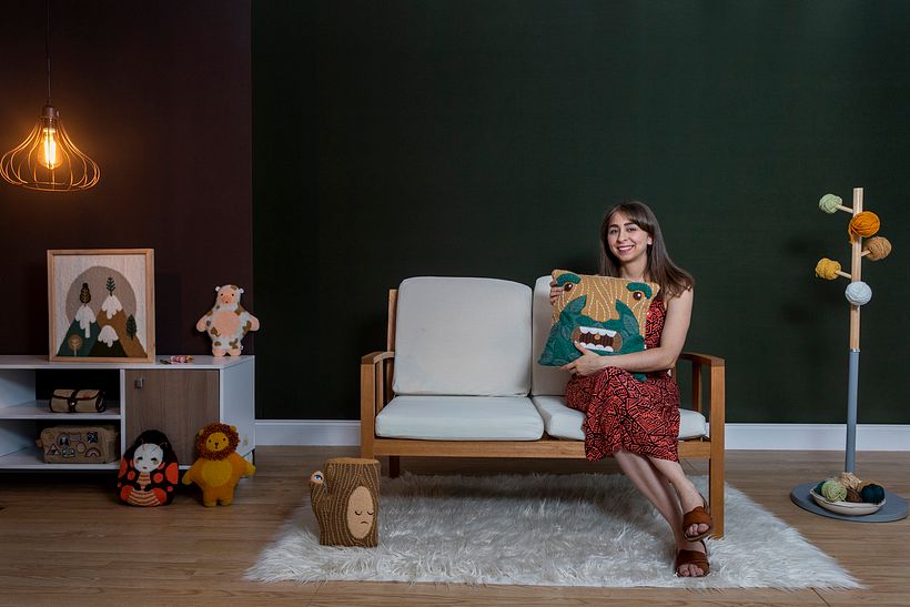 Mi Proyecto del curso: Bordado XL con aguja mágica 0