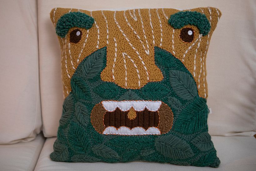 Mi Proyecto del curso: Bordado XL con aguja mágica 5