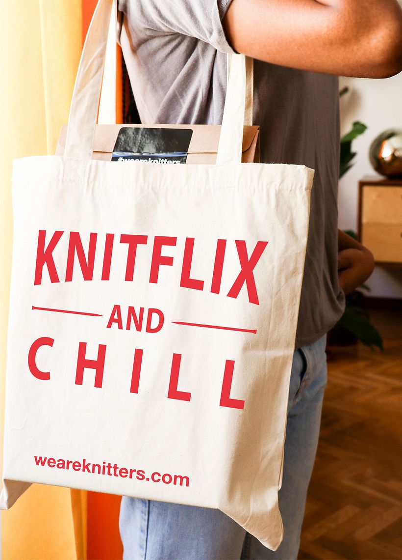 We Are Knitters - Tote Bag