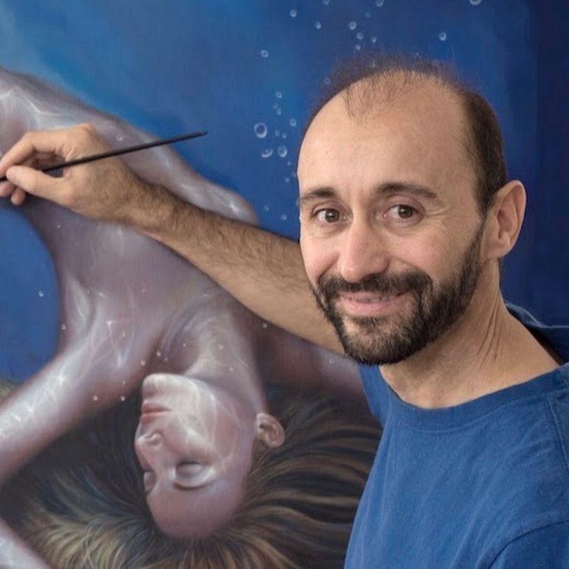 Mi Proyecto del curso:  Retrato realista con lápices de colores 5