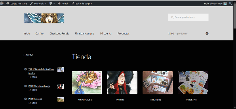 Mi Proyecto del curso: Creación de una tienda online en WordPress 6