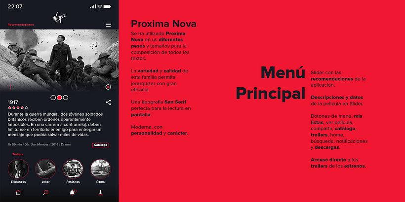 Diseño de Prototipo App Móvil para ver Películas 1