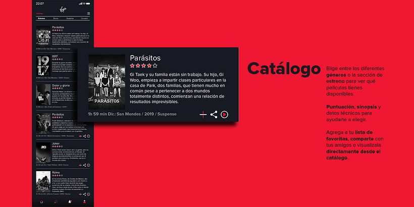 Diseño de Prototipo App Móvil para ver Películas 3