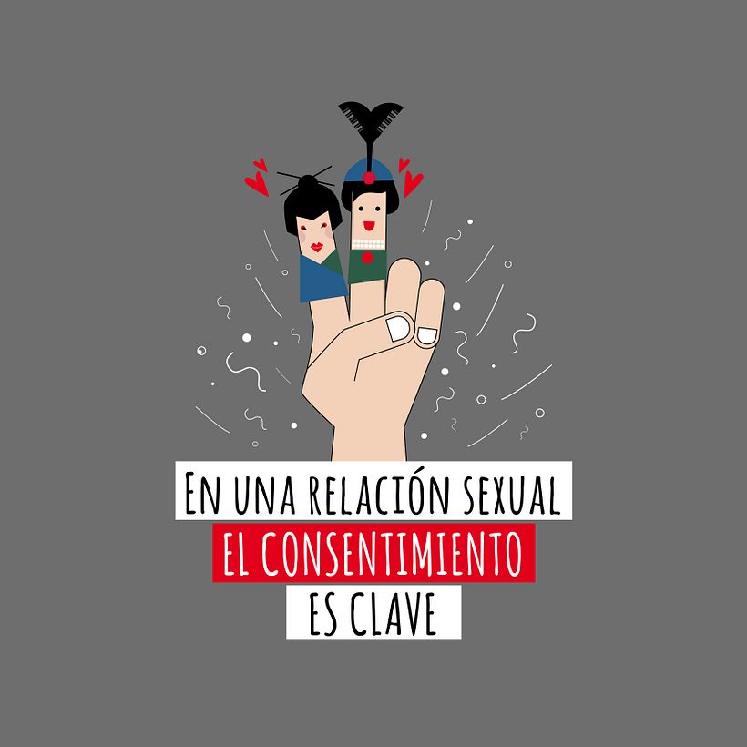 Campaña de Prevención de Agresiones Sexistas "En una relación sexual EL CONSENTIMIENTO ES CLAVE" Por un Carnaval SIN agresiones sexistas. -1