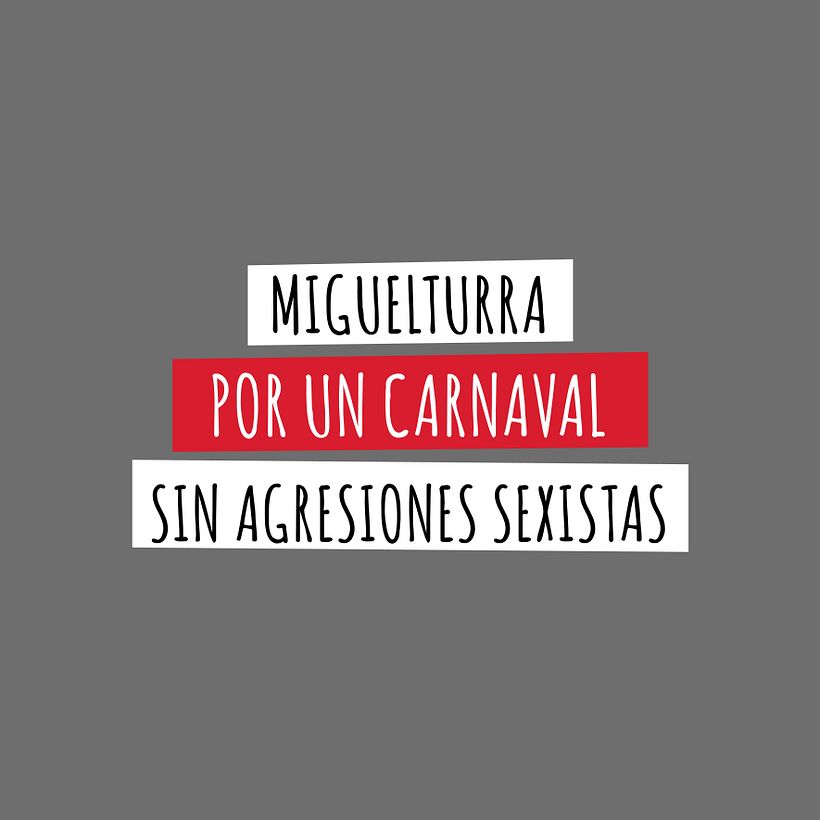 Campaña de Prevención de Agresiones Sexistas "En una relación sexual EL CONSENTIMIENTO ES CLAVE" Por un Carnaval SIN agresiones sexistas. 0