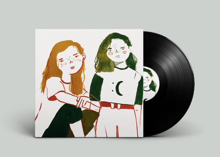 Ilustración para disco de vinilo. 0