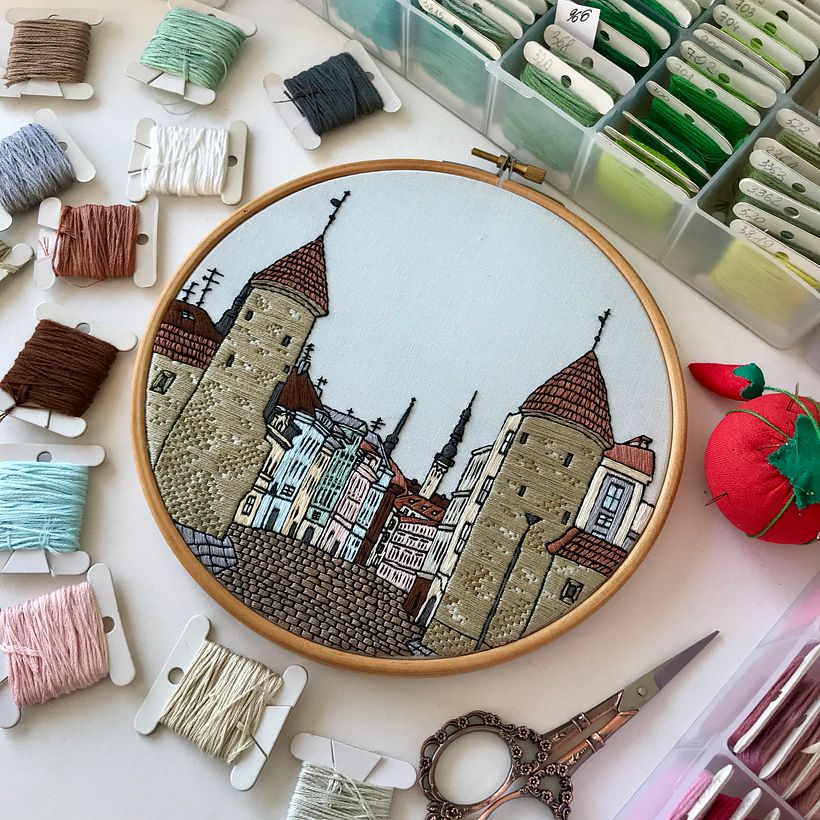 Tallinn hand embroidery - Embroidery