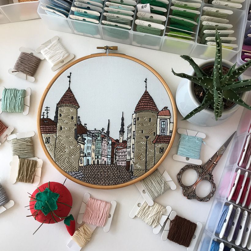 Tallinn hand embroidery - Embroidery
