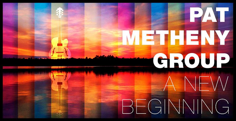 Imatge per portada i revers "inventat" per a un Mockup d'un CD de Pat Metheny com a exercici de classe.