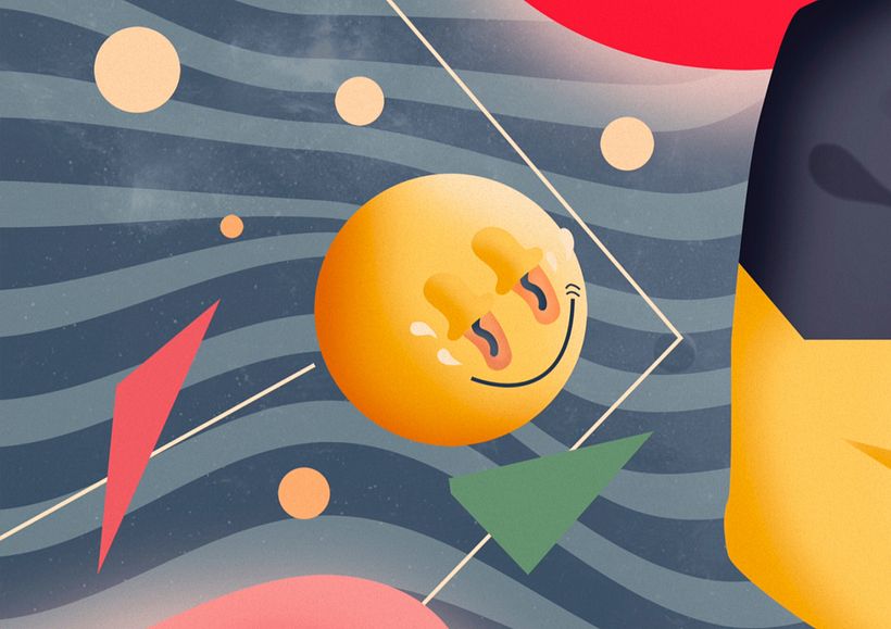 Mi Proyecto del curso: Ilustración geométrica con volumen 2