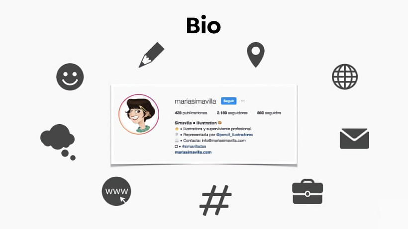 An example of a well-written bio that condenses lots of information
