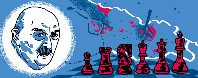 Stanislav Cherchesov, entrenador de Rusia. 