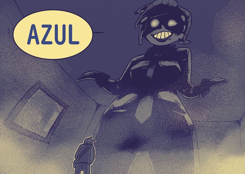 AZUL, cómic corto 0
