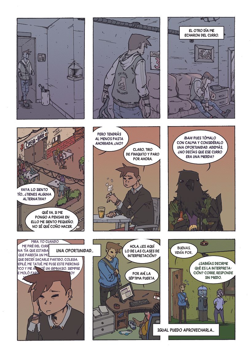 AZUL, cómic corto 2