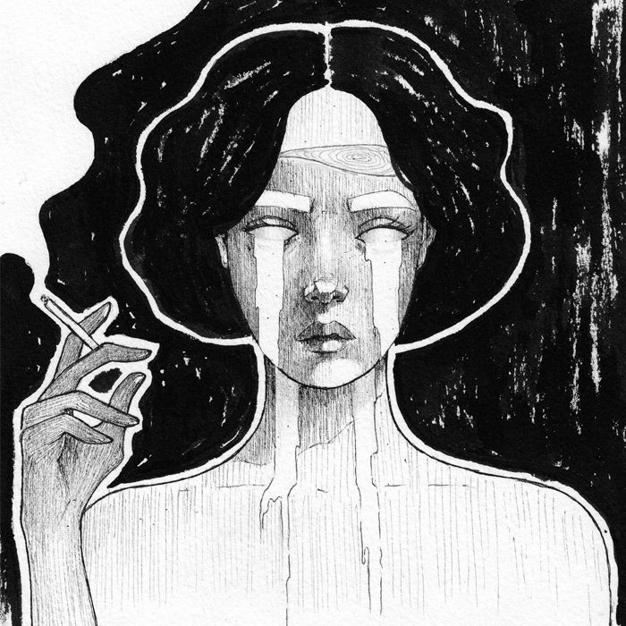 Ink drawings 0