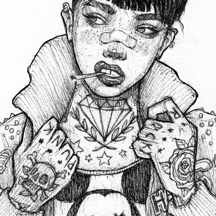 Ink drawings 4