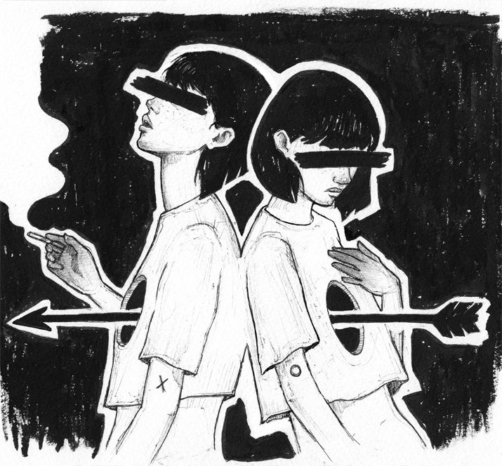 Ink drawings 8