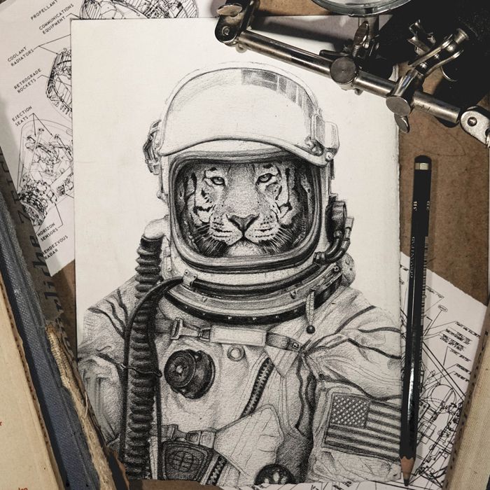 Old Family Album Pencil drawings 4